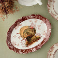 Pheasant Grove Oval Platter 16" x 12"