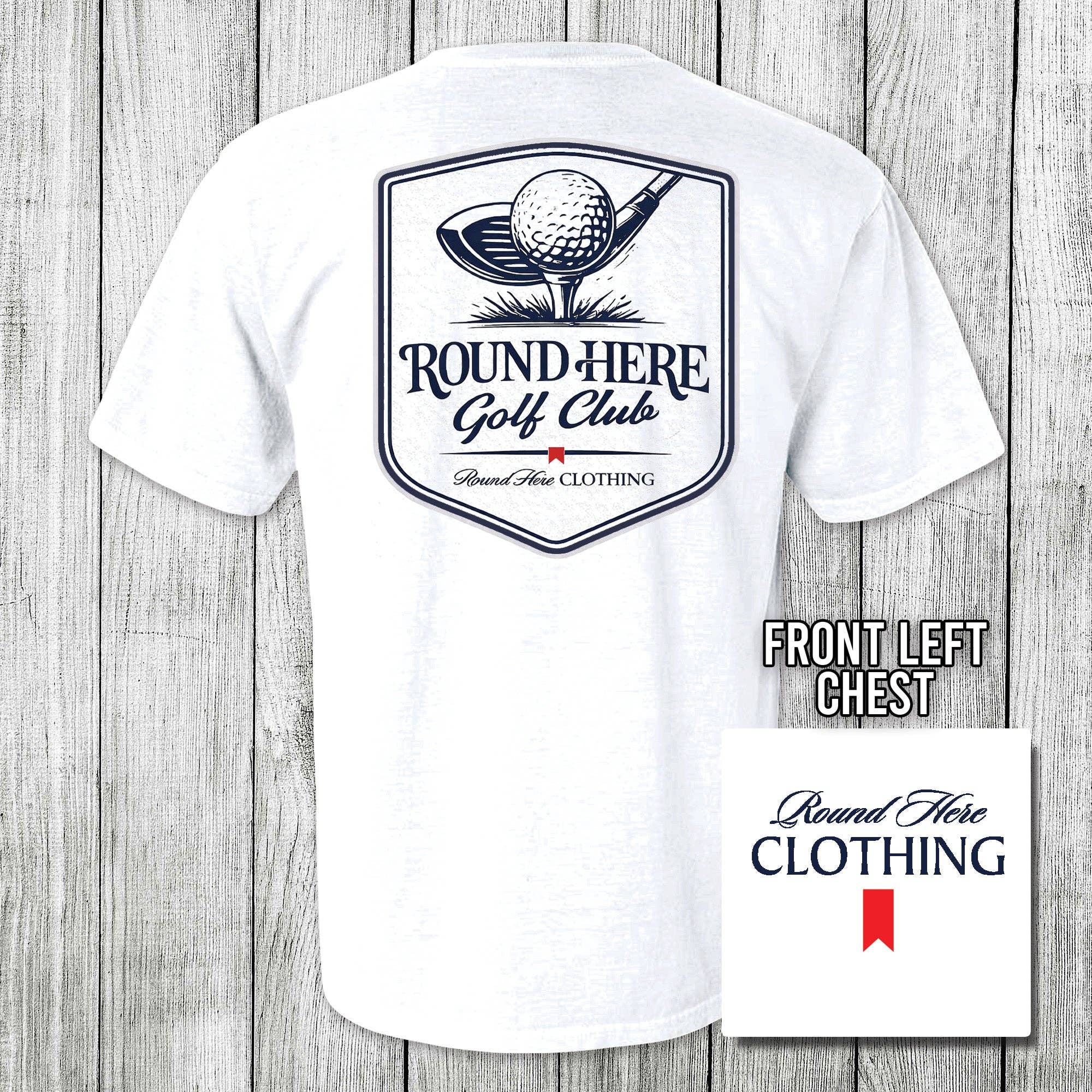 Round Here Clothing Tee It Up