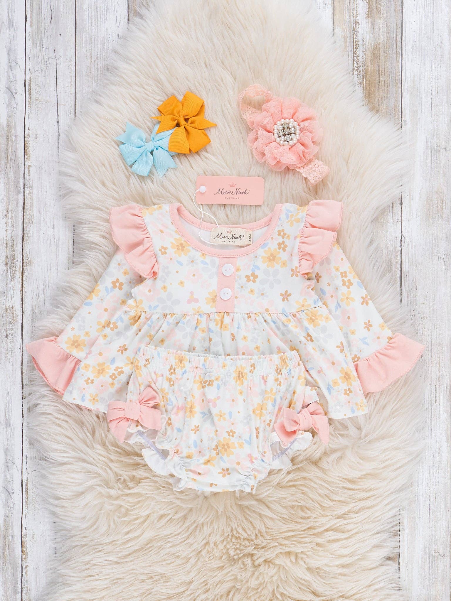 Blossom Bow Bloomers Outfit