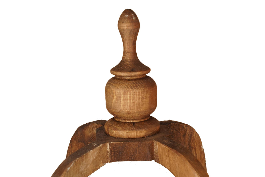 Concord Farmhouse Wood Lantern-Home Decor-10x10x24 in.-Large