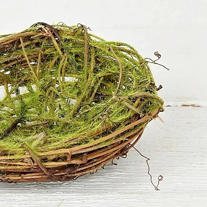 Twiggy Bird Nest-Moss