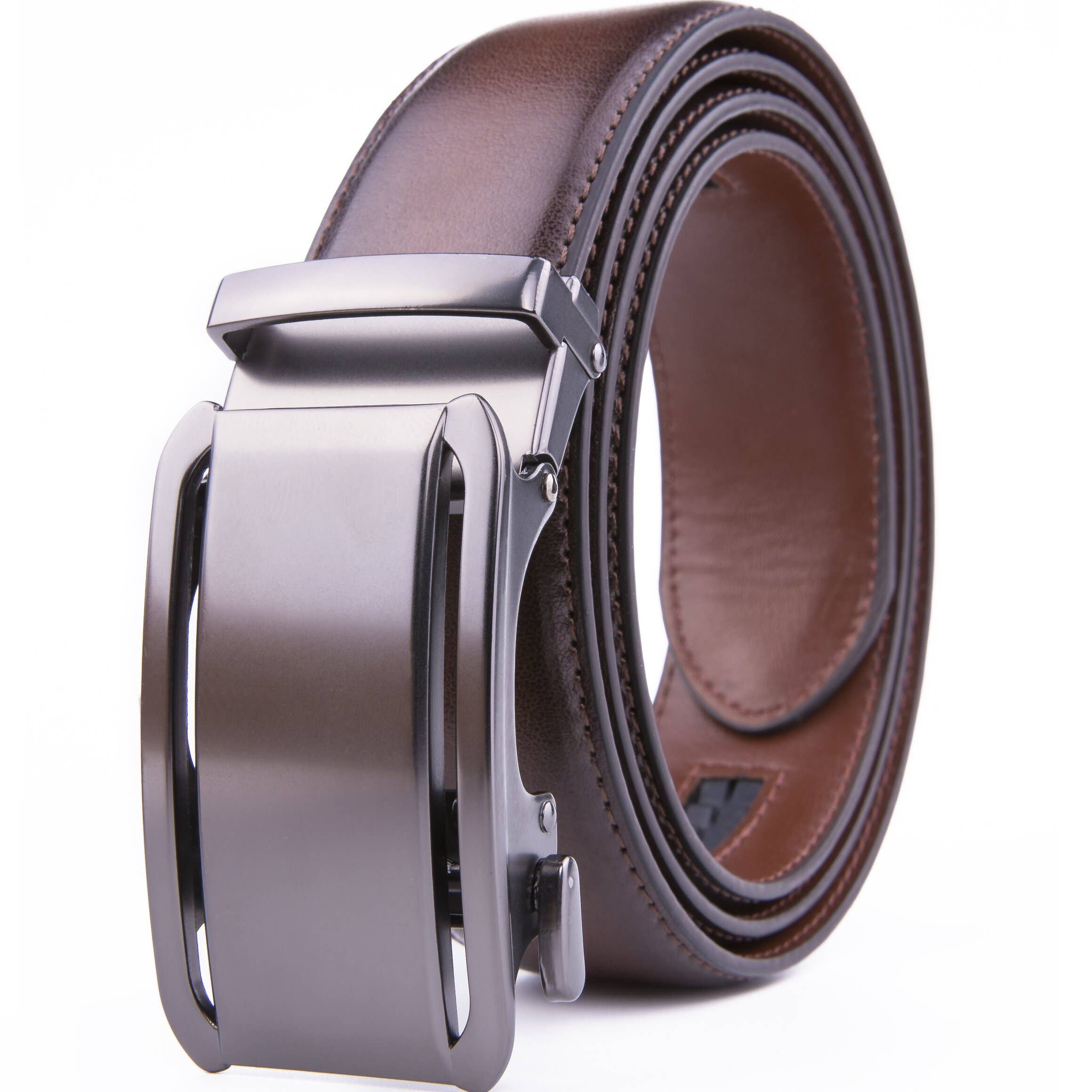 Men's Ratchet Leather Belt-LA2078