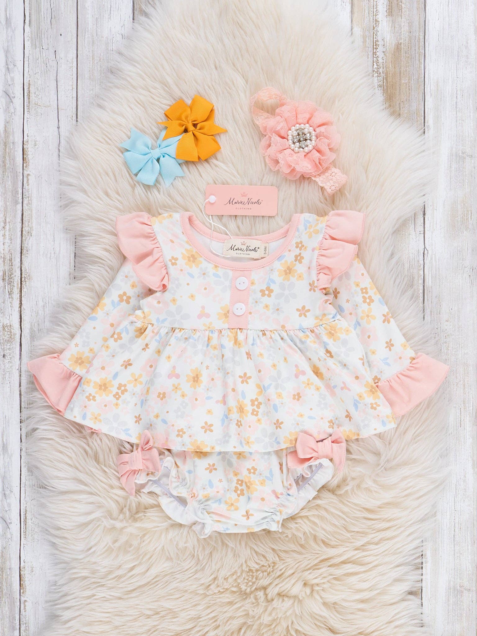 Blossom Bow Bloomers Outfit