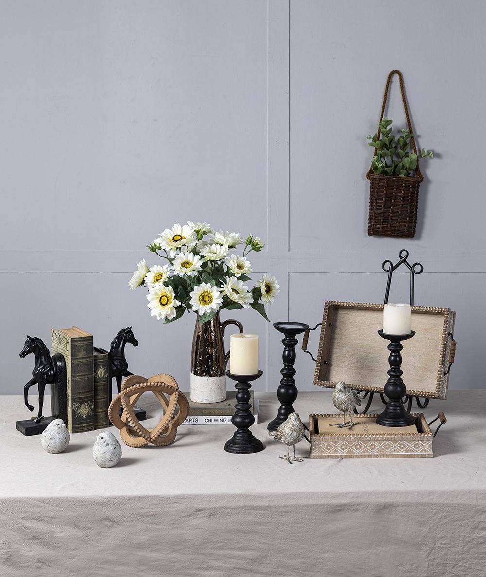 S/4 4.7x2.7x4"H Resin Sparkly Snow Bird 16S/CTN