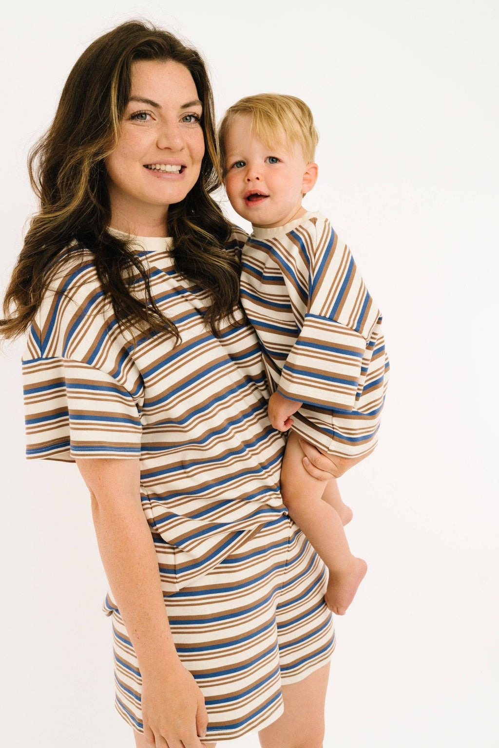 Coastal Stripe Slouchy Set