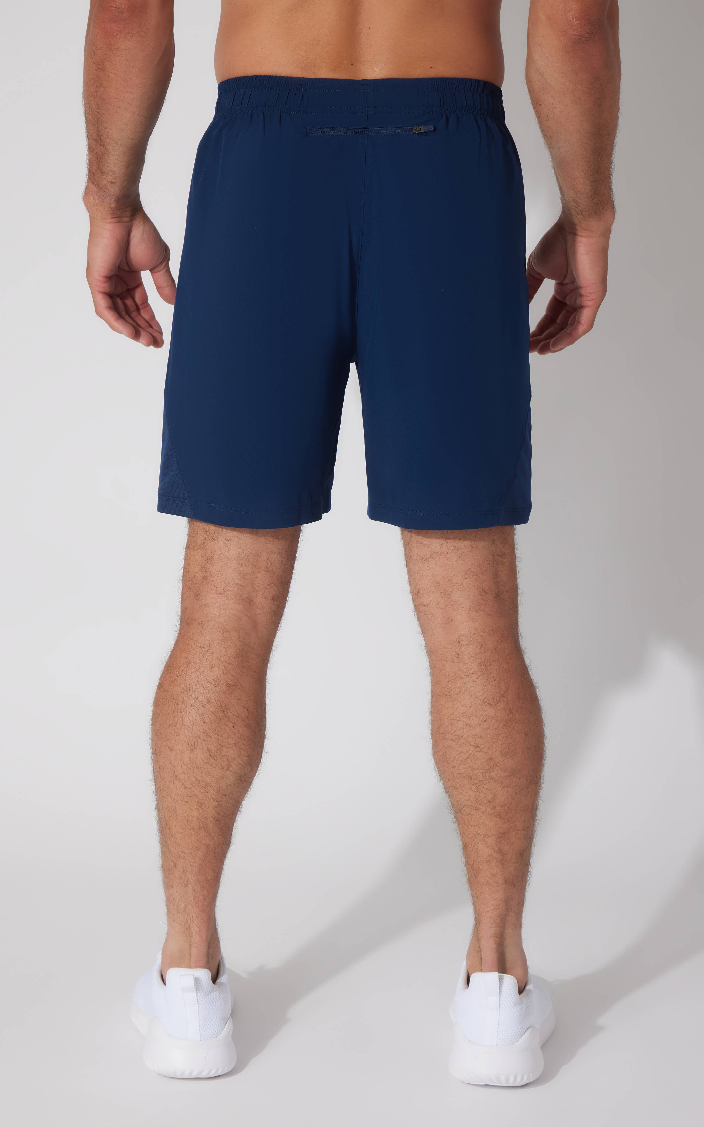 Men's Woven Daily Short with Back Zip Pocket