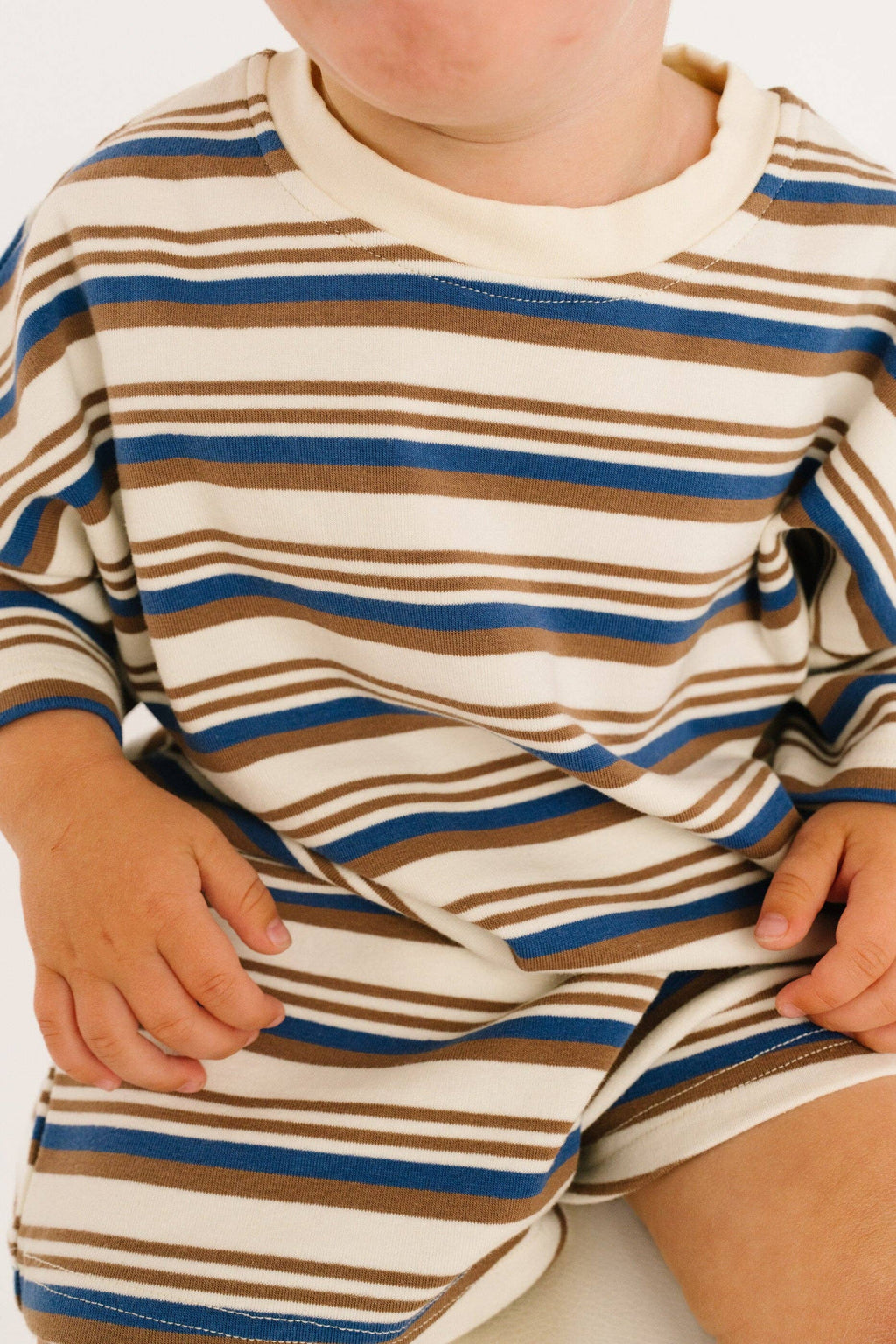 Coastal Stripe Slouchy Set