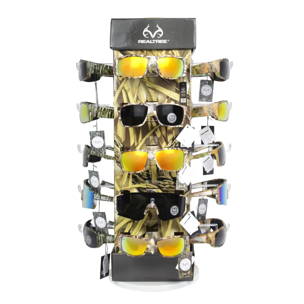 Realtree® Sunglass Display with 48 PCS Sunglasses Camo