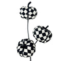 Harlequin Pumpkin Pick x3 - 12"