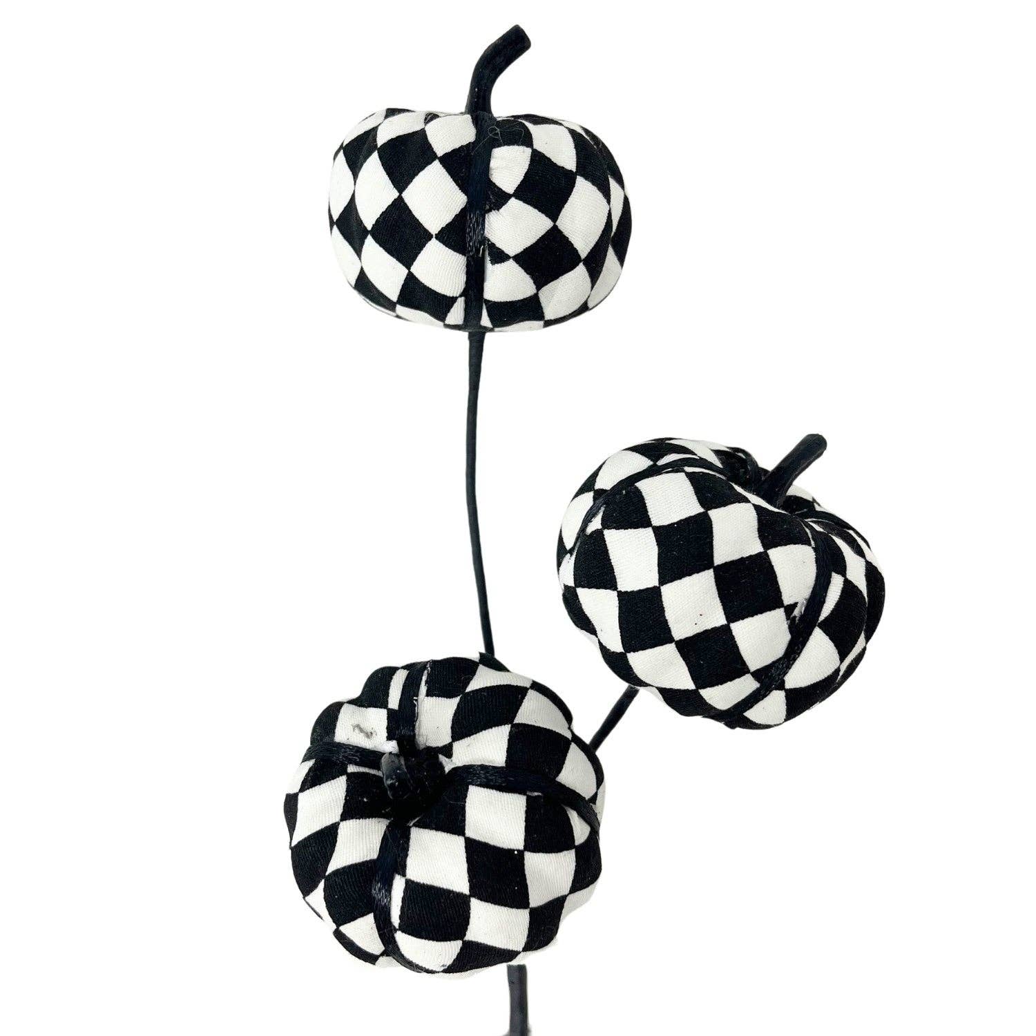 Harlequin Pumpkin Pick x3 - 12"