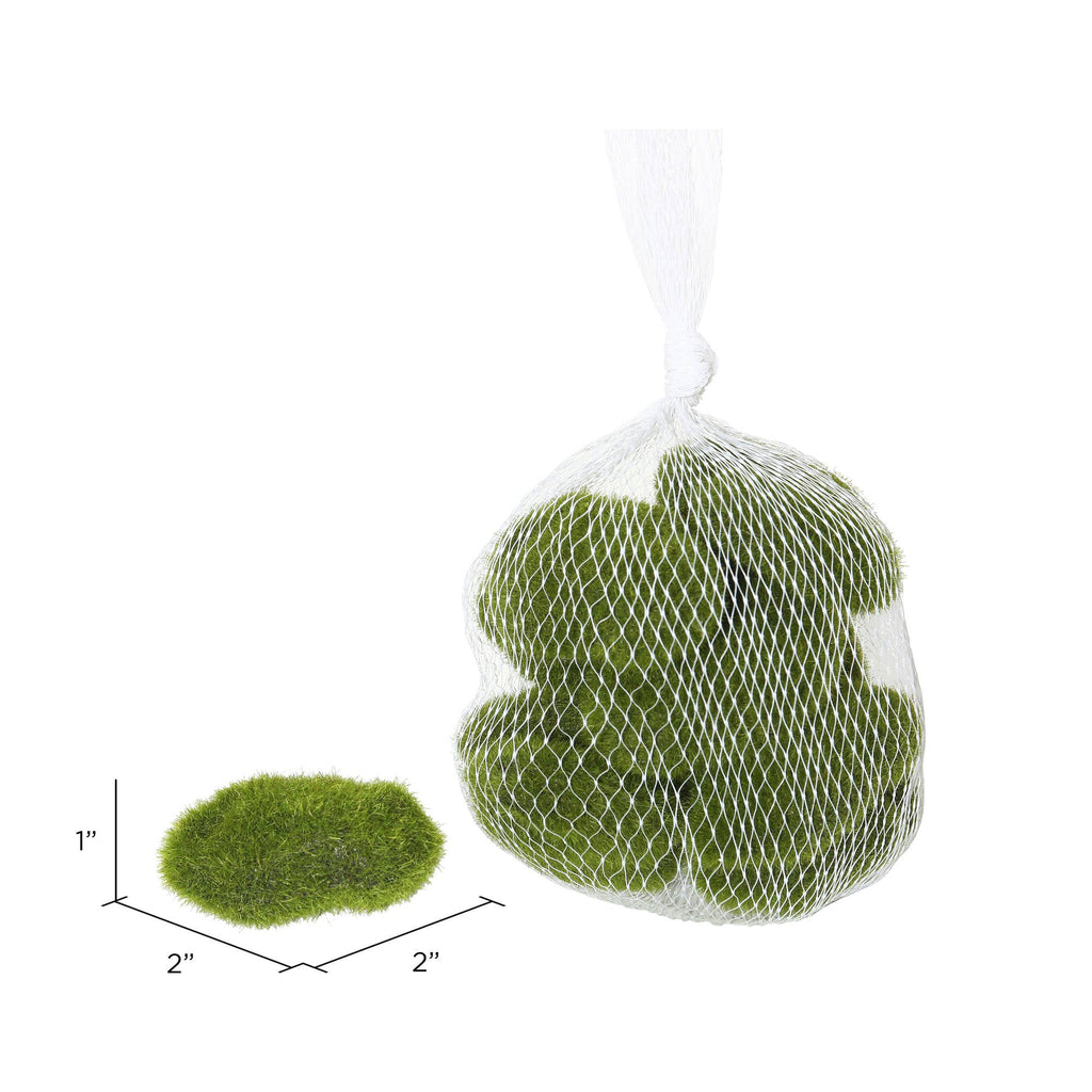 Vickerman Moss Rocks Bag of 36 Assorted