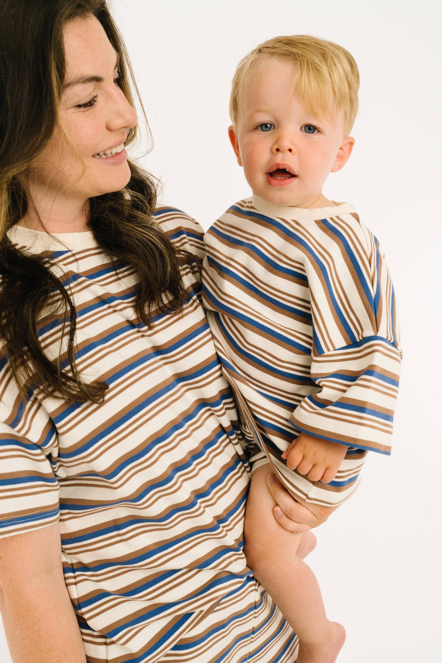 Coastal Stripe Slouchy Set
