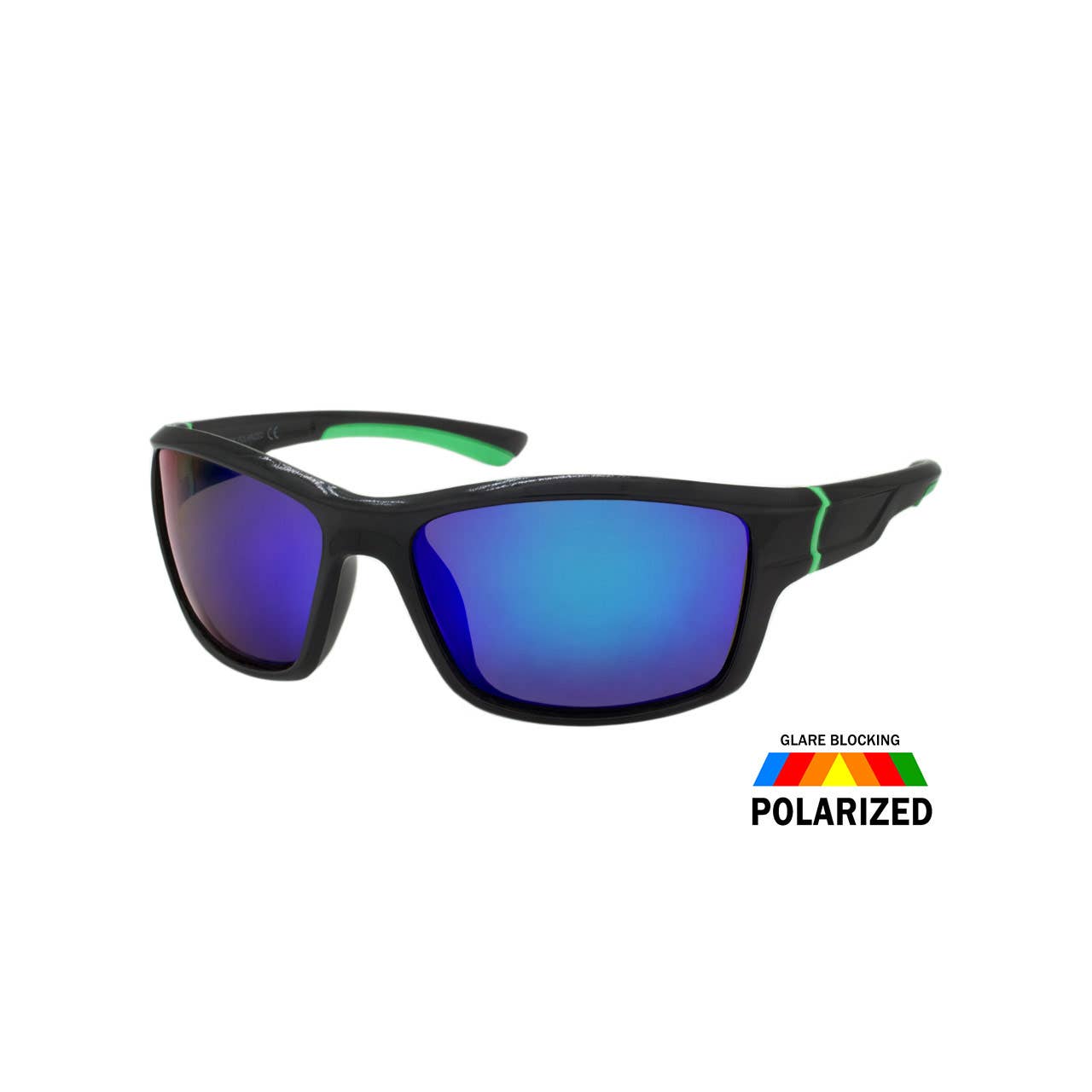 Sport Sunglasses Mens Wrap Color Mirror Glasses