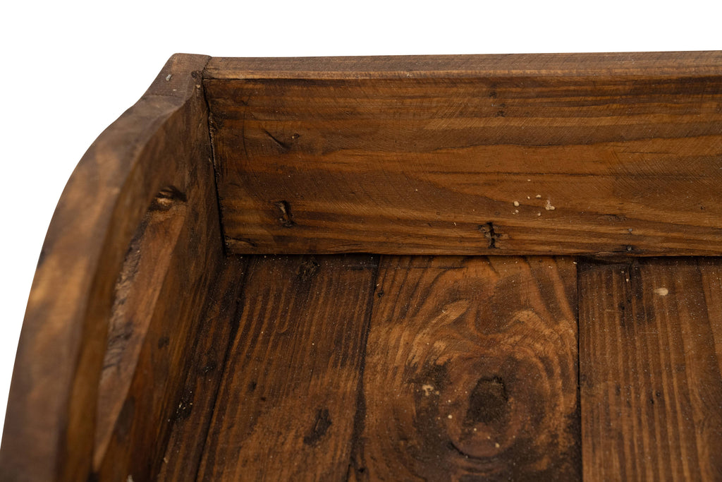 Kerrville Farmhouse Wood Tray W/ Handles-9x20x7 inches-NEW