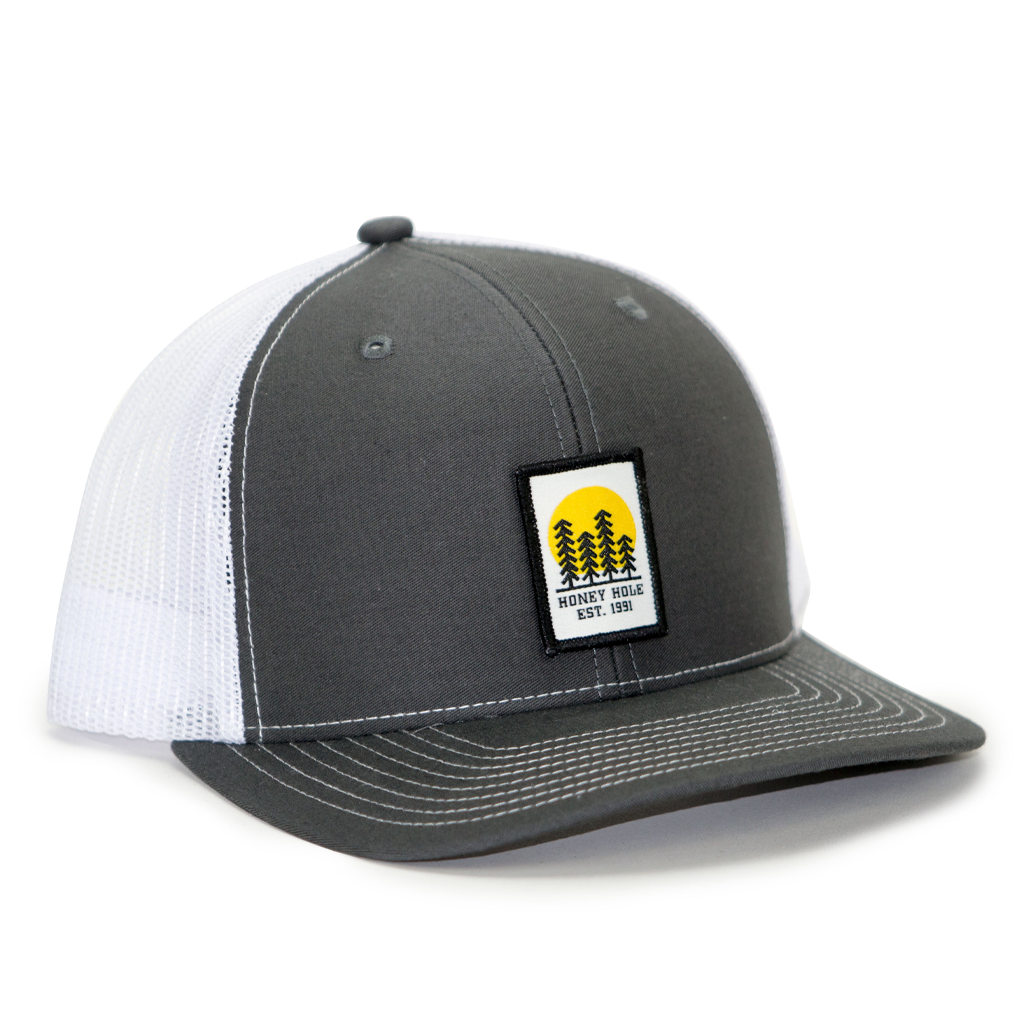 Snapback - Tree Jr - Charcoal/White