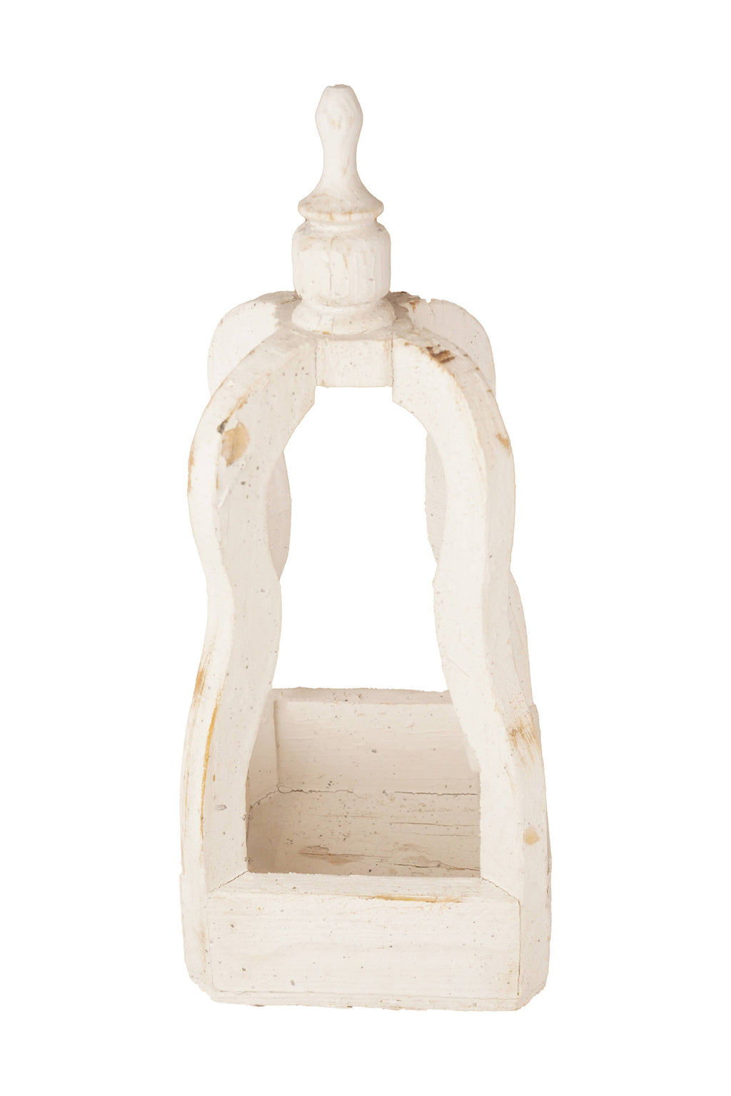 Concord Farmhouse Wood Lantern-Home Decor-10x10x24 in.-Large