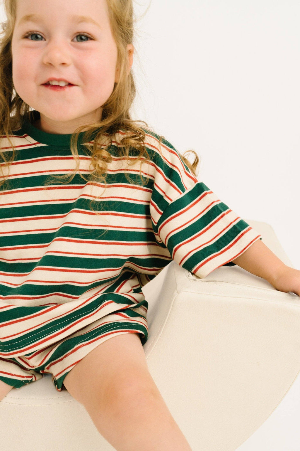 Forest Stripe Slouchy Set