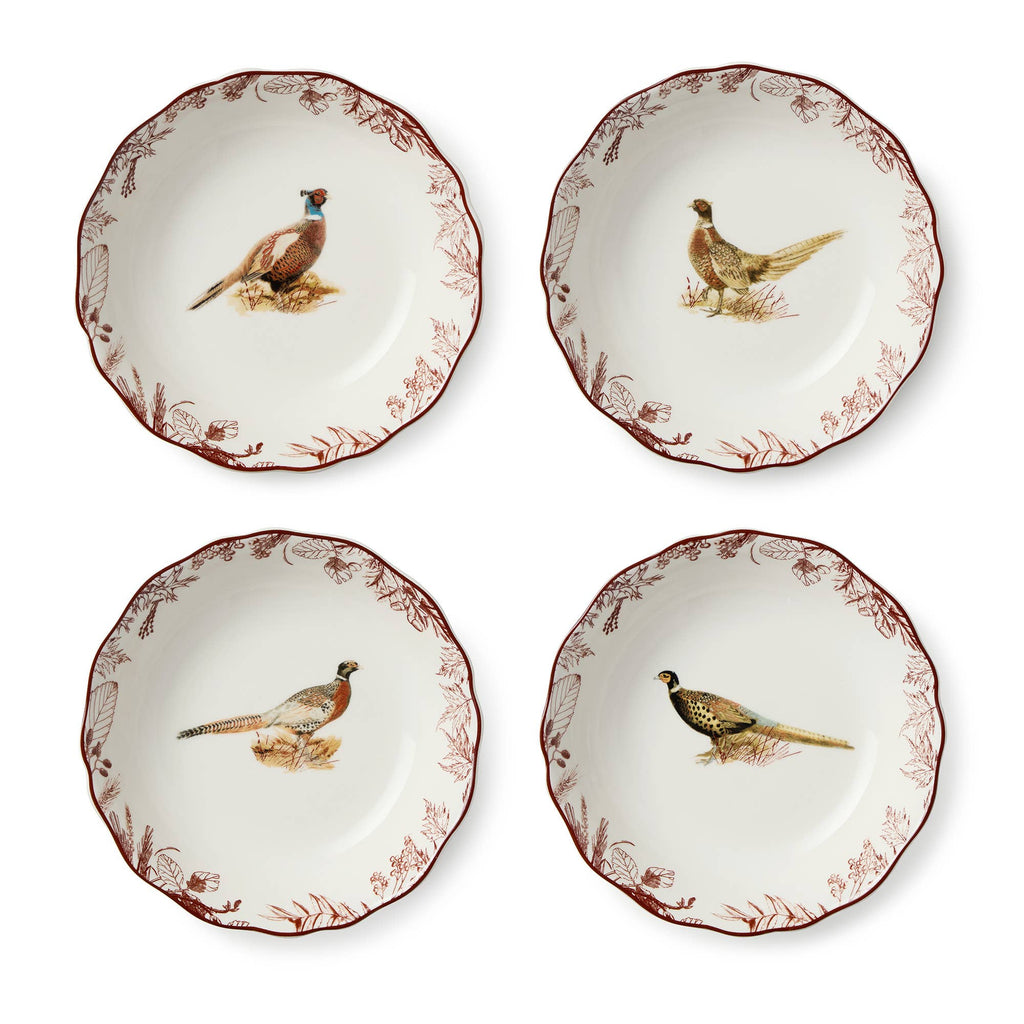 Pheasant Grove Soup Bowl 8" 4 asst