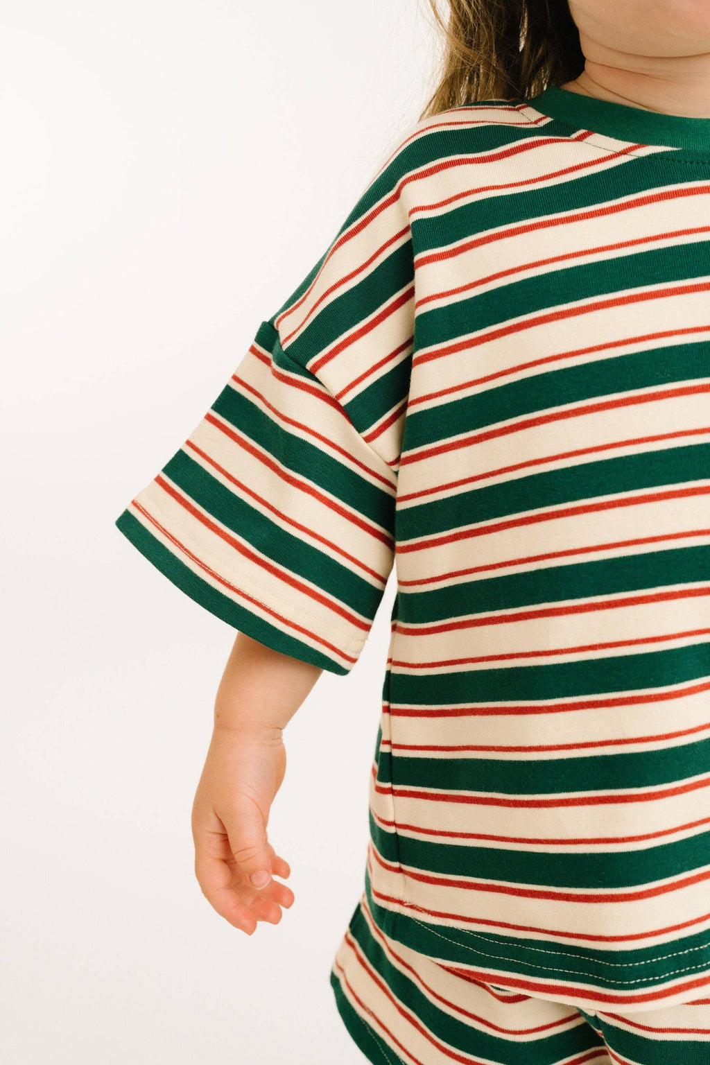Forest Stripe Slouchy Set