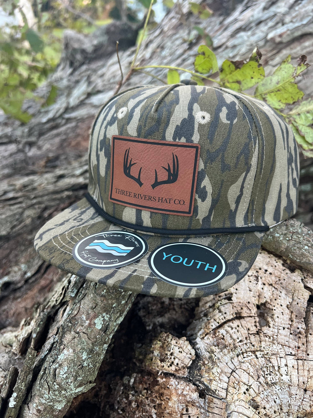 KIDS - Deer Horns - Camo Rope Hat
