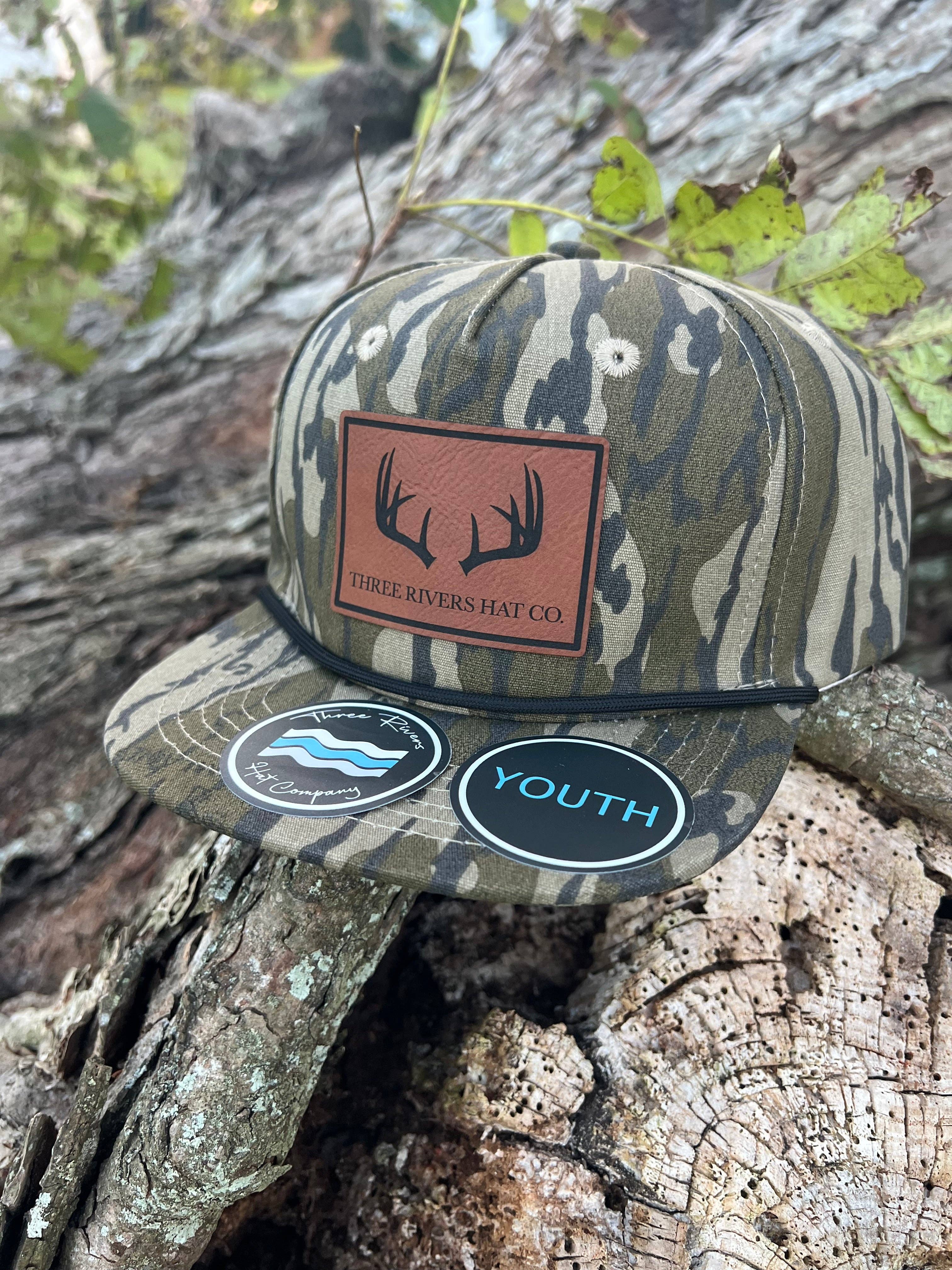 KIDS - Deer Horns - Camo Rope Hat