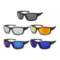 Sport Sunglasses Mens Wrap Color Mirror Glasses