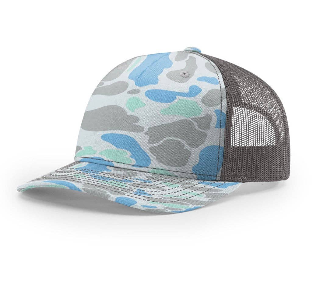 Classic Whitetail Rack - Trucker Snapback Hat - Richardson 112