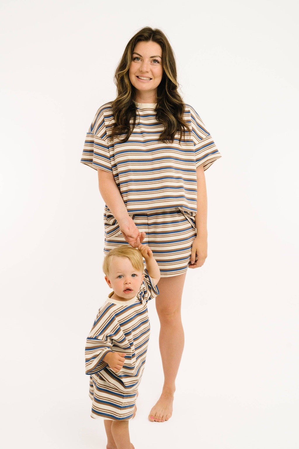 Coastal Stripe Slouchy Set