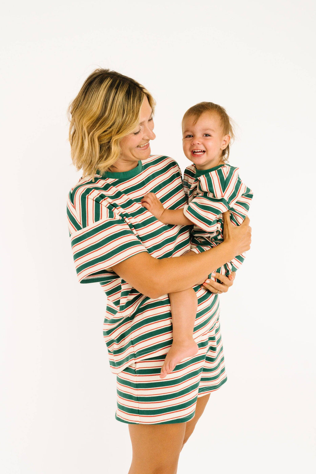 Forest Stripe Slouchy Set