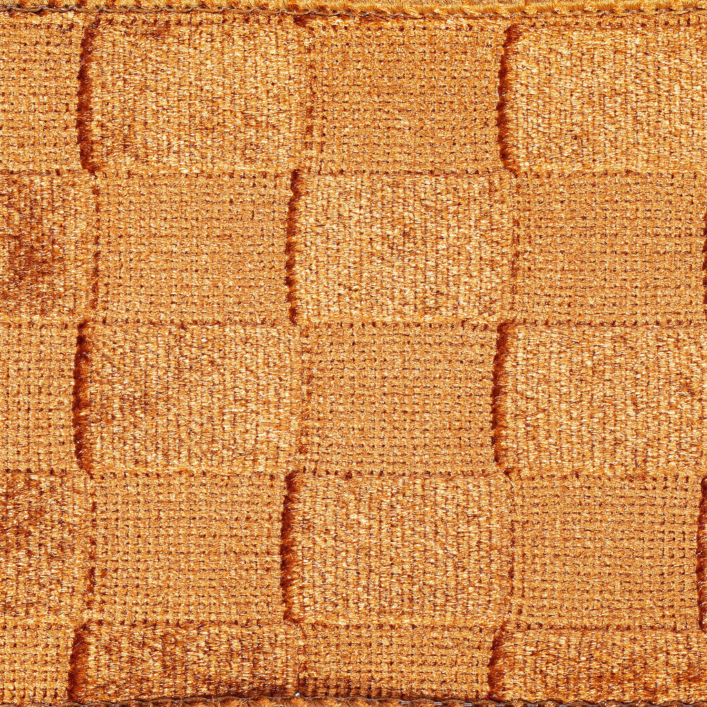 2.5"x10yd Mocha Velvet Checkered Satin