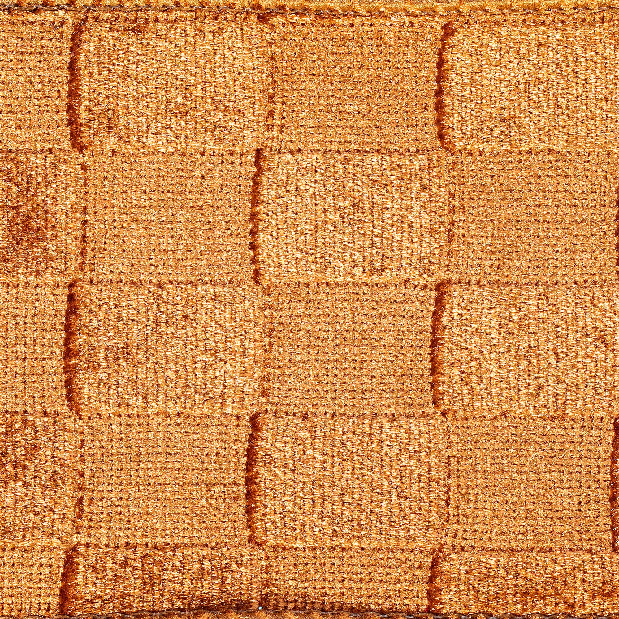 2.5"x10yd Mocha Velvet Checkered Satin
