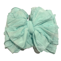 Seafoam Ruffled Headband
