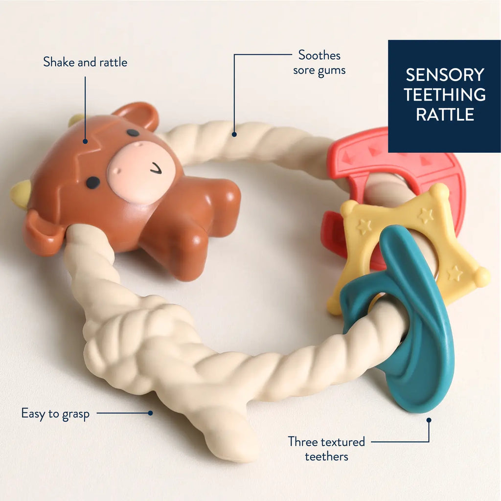 Silicone Teether Rattle