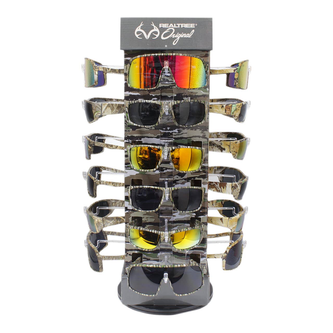 Realtree® Sunglass Display with 48 PCS Sunglasses Camo