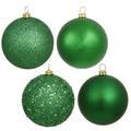 Vickerman 4" Green 4 Finish Ball Asst 12/Bx
