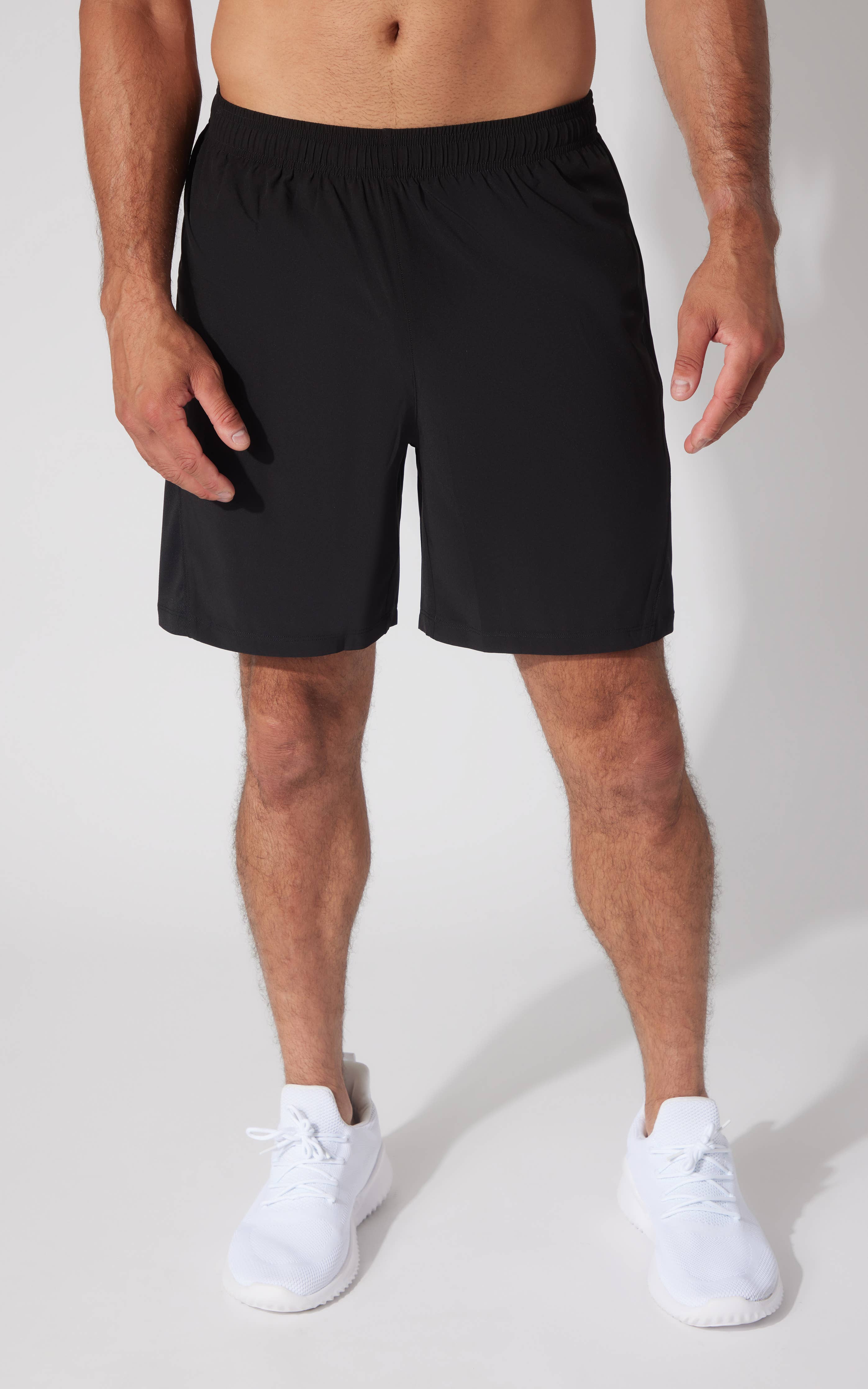 Men's Woven Daily Short with Back Zip Pocket