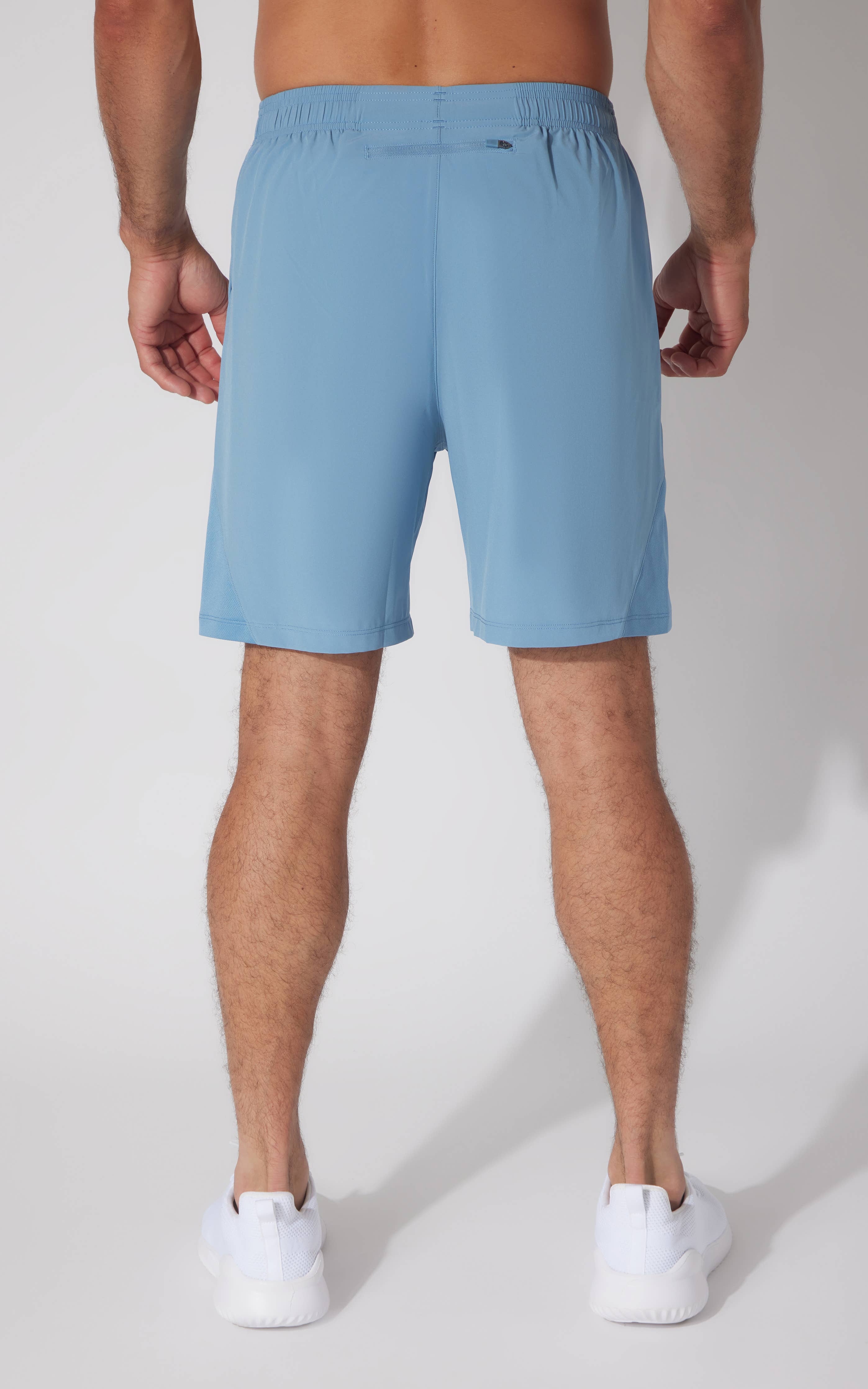 Men's Woven Daily Short with Back Zip Pocket