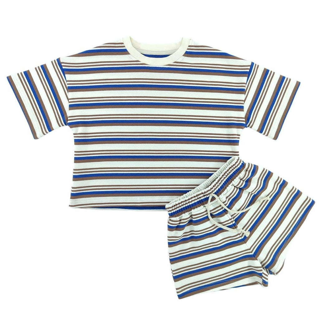Coastal Stripe Slouchy Set