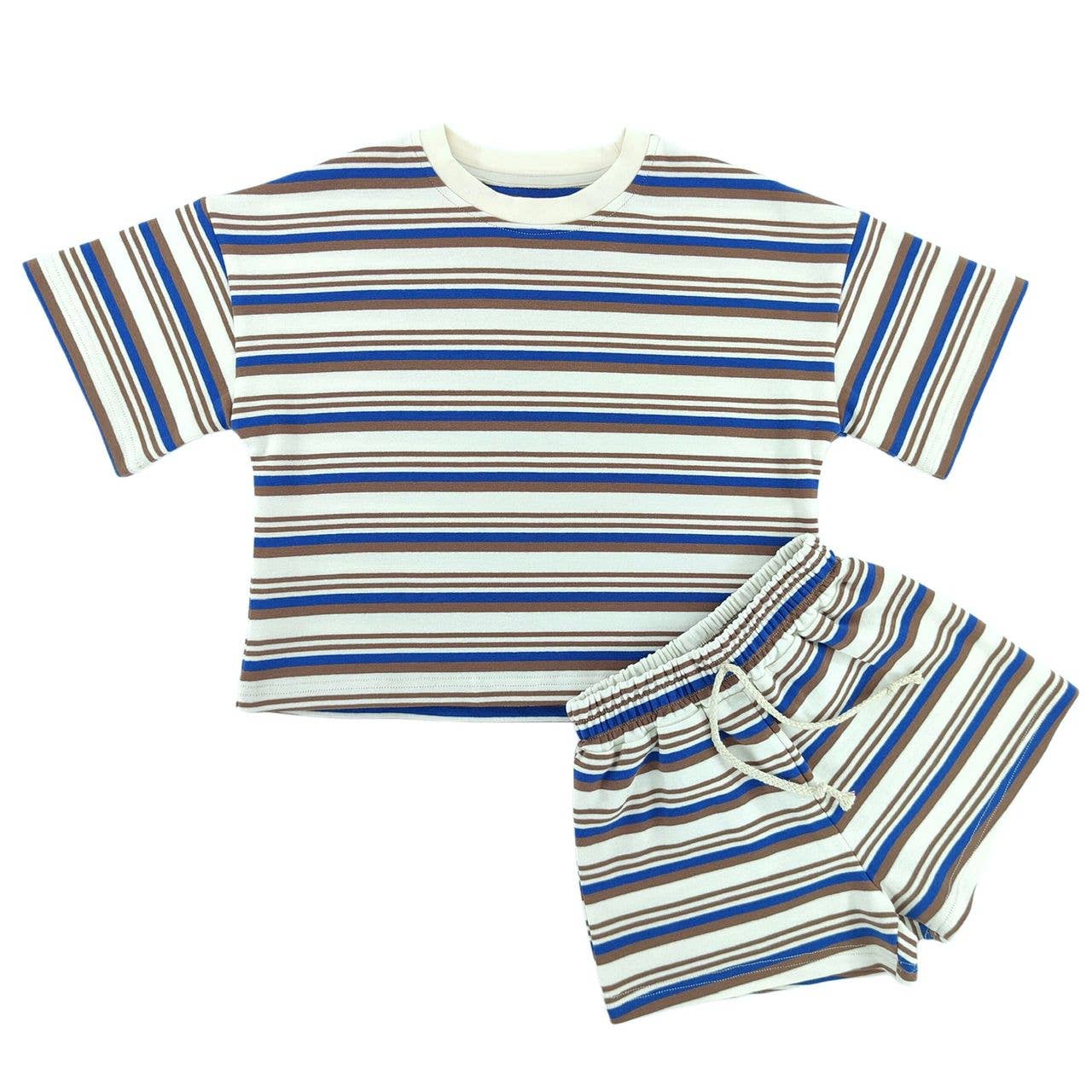 Coastal Stripe Slouchy Set