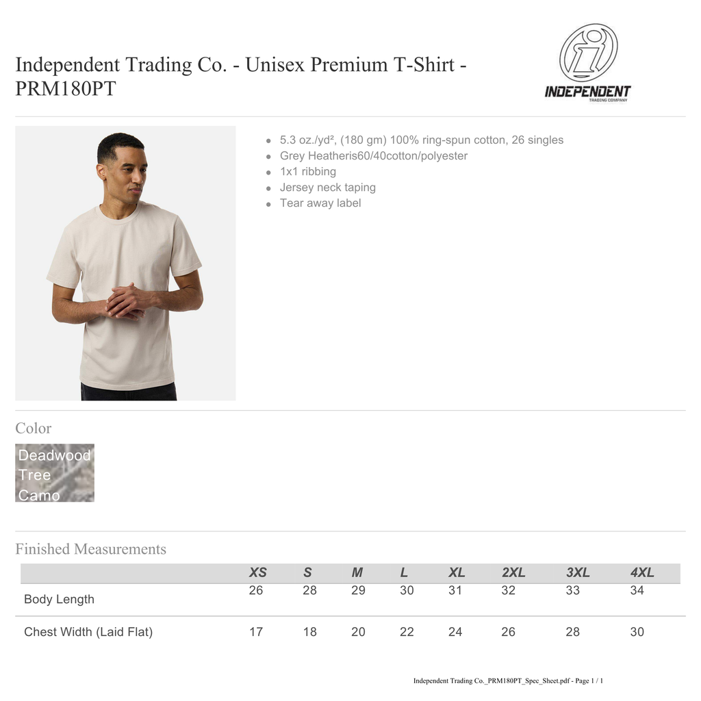 Custom Branded Logo Streetwear Unisex Premium Camo T-Shirt