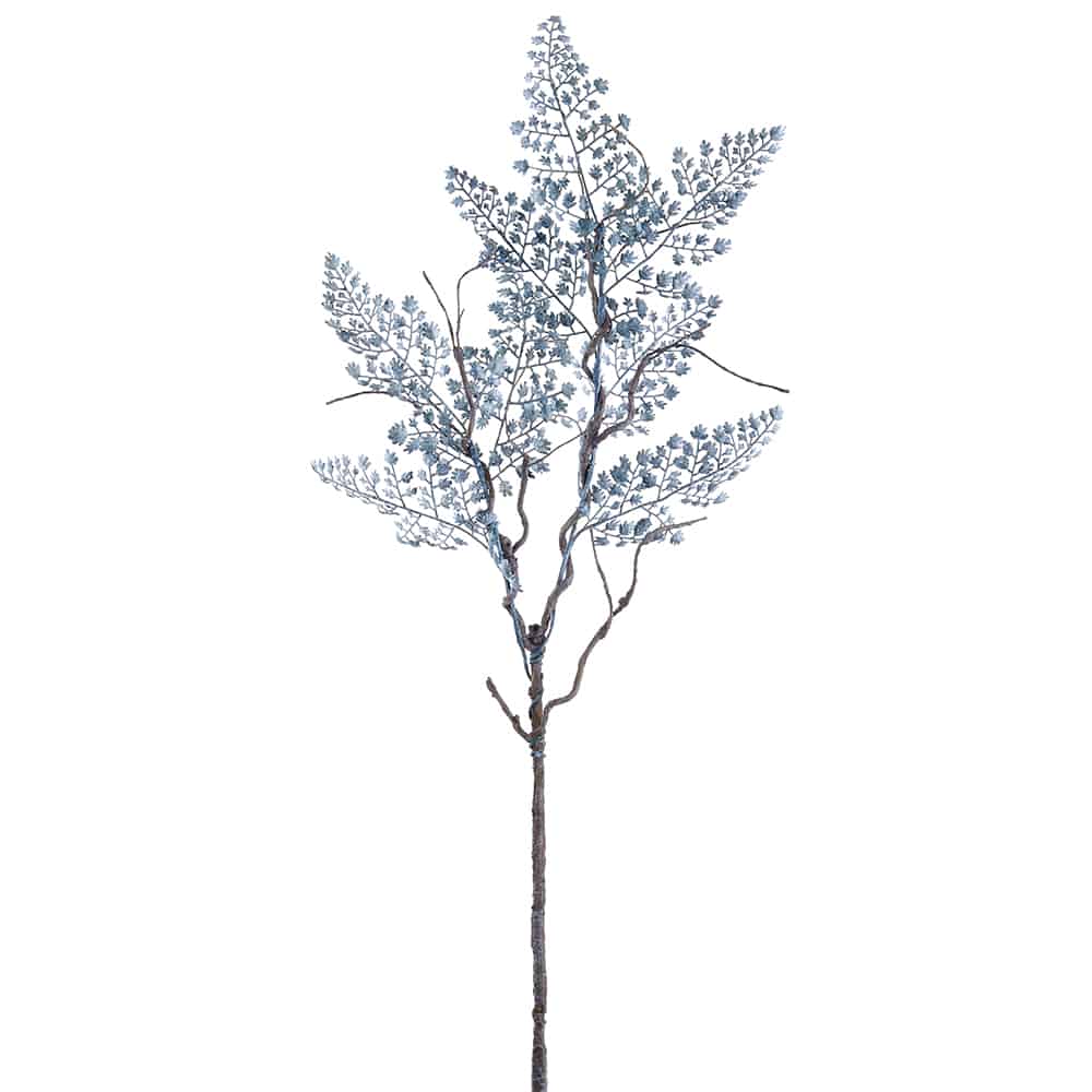 Maidenhair Fern Spray Blue | 32"