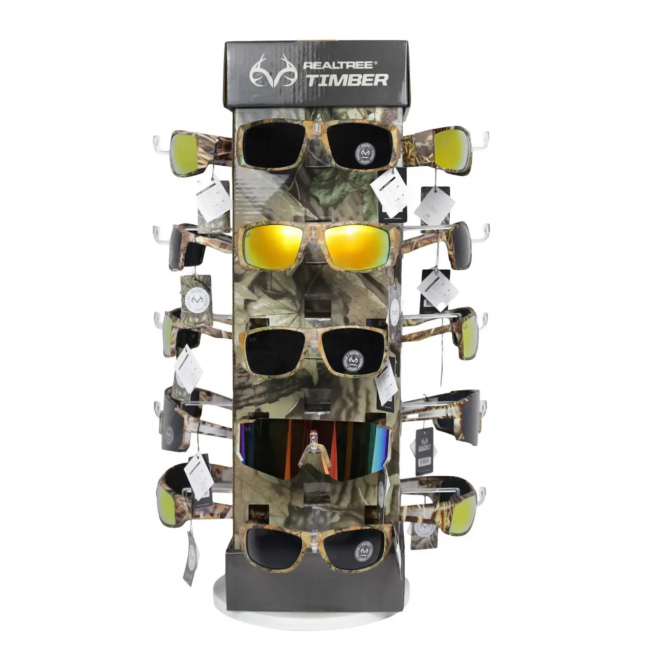 Realtree® Sunglass Display with 48 PCS Sunglasses Camo
