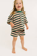 Forest Stripe Slouchy Set