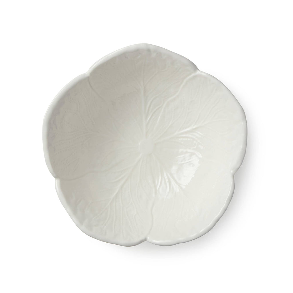 Le Jardin White Cabbage 3-D Cereal Bowl 8 in